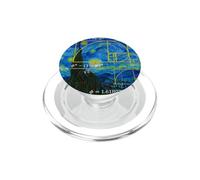 Grafica a spirale matematica della sequenza aurea della sequenza di Van Gogh Fibonacci PopSockets PopGrip per MagSafe