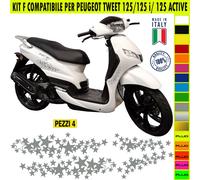 Grafica adesivi decal compatibili con peugeot tweet 125i 125 i active -KIT F-