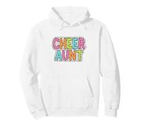 Grafica Allegra Colorata Cheer Aunt Felpa con Cappuccio