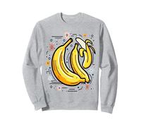 Grafica Amante della Banana da Donna per Chi AMA Le Banane Felpa