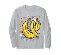Grafica Amante della Banana da Donna per Chi AMA Le Banane Maglia a Manica