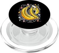 Grafica amante della banana da donna per chi ama le banane PopSockets PopGrip per MagSafe