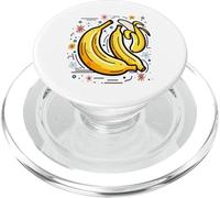 Grafica amante della banana da donna per chi ama le banane PopSockets PopGrip per MagSafe