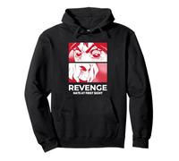 Grafica Anime Vendetta odio a Prima Vista Felpa con Cappuccio