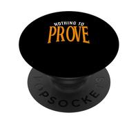 Grafica arancione con scritta "Nothing Left To Say Orange" PopSockets PopGrip Adesivo
