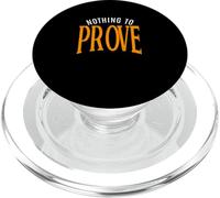 Grafica arancione con scritta "Nothing Left To Say Orange" PopSockets PopGrip per MagSafe