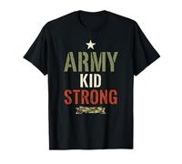 Grafica Army Kid Strong Military Pride Maglietta