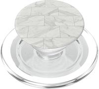 Grafica astratta della composizione geometrica minima della griglia delle matton PopSockets PopGrip per MagSafe