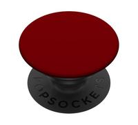 Grafica astratta minimalista grassetto rosso profondo PopSockets PopGrip Adesivo