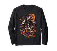 Grafica Autunnale spettrale dello Skateboarder dello Maglia a Manica