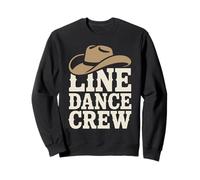 Grafica Ballo in Linea Western Cappello Cowboy Felpa