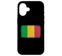 Grafica bandiera del Mali per uomini, donne, bambini Custodia per iPhone 16
