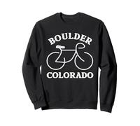 Grafica Biking Boulder Colorado Felpa