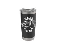 Grafica Biking Moab Utah Bicchiere termico in acciaio inox doppia parete