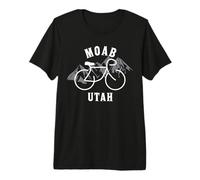 Grafica Biking Moab Utah Maglietta Premium