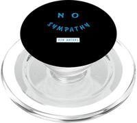 Grafica blu No Sympathy For Haters PopSockets PopGrip per MagSafe
