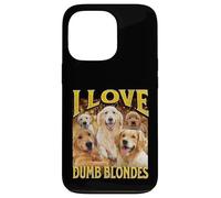 Grafica bootleg meme divertente di I Love Dumb Blondes Custodia per iPhone 13 Pro