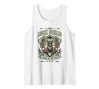 Grafica Buck Squad Leader of The Pack, Funny Deer Hunter Canotta