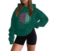 Grafica con cappuccio felpe con cappuccio da donna vestibilità ampia casual vintage felpe con cappuccio autunno top a maniche lunghe Y2K Backwoods Preppy Cute Cartoon Trendy con disegni sottili