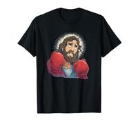 Grafica con Scritta Pretty Jesus Christ Maglietta