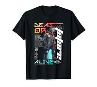 Grafica Cyberpunk Futuro Morto o Vivo Maglietta