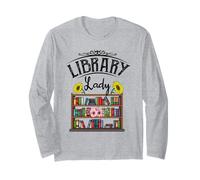 Grafica da bibliotecaria per la Biblioteca Divertente Maglia a Manica