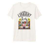 Grafica da bibliotecaria per la Biblioteca Divertente Maglietta Premium