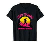 Grafica da trail running Zero to Hero 10 Miles Maglietta