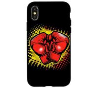 Grafica dei guantoni da boxe Custodia per iPhone X/XS