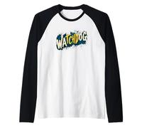 Grafica del discorso di Nice Watchdog Maglia con Maniche Raglan