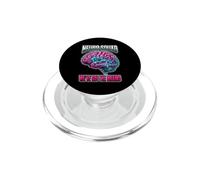 Grafica della psicologia delle neuroscienze cerebrali di Neuro Squad PopSockets PopGrip per MagSafe