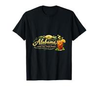 Grafica dell'Alabama Sweet Tea Southern Pride Maglietta