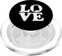 Grafica dell'amore della mappa dell'Alabama PopSockets PopGrip per MagSafe