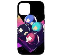 Grafica delle palle da biliardo Custodia per iPhone 12/12 Pro