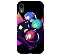 Grafica delle palle da biliardo Custodia per iPhone XR