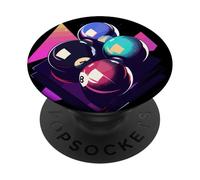 Grafica delle palle da biliardo PopSockets PopGrip Adesivo
