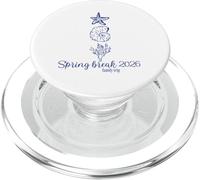 Grafica delle vacanze di primavera del paradiso senza mare PopSockets PopGrip per MagSafe