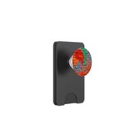 Grafica di arte urbana di graffiti colorati PopSockets PopWallet per MagSafe