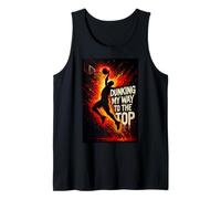 Grafica di Basket Schiacciata Verso la Vetta Canotta