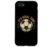 Grafica divertente da calcio "It's Goal Time" Custodia per iPhone SE (2020) / 7/8