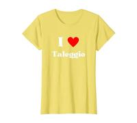 Grafica Divertente:Mi Piace taleggio Maglietta, Donna, Limone, S