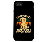 Grafica divertente per amanti dei cani con scritta "I'm My Dog's Emotional Support Custodia per iPhone SE (2020) / 7/8