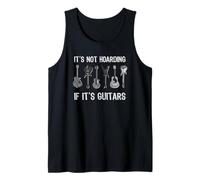 Grafica divertente per chitarristi con scritta "It's Not Hoarding If It's Guitars" Canotta