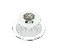Grafica divertente sollevata sull'acqua del tubo e trascurare la generazione X PopSockets PopGrip per MagSafe