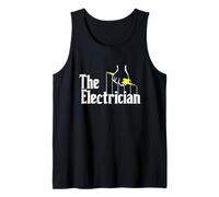 Grafica Divertente The Electrician Master Sparky Lightning Bolt Canotta