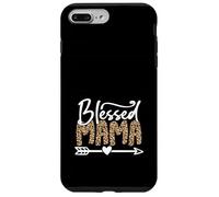 Grafica elegante con stampa leopardata della mamma benedetta Custodia per iPhone 7 Plus/8 Plus