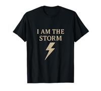 Grafica elettrica da palestra I Am the Storm Lightning Bolt Maglietta