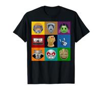 Grafica Emoticon Marvel Guardiani della Galassia Maglietta