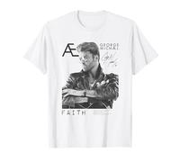 Grafica Faith Firmata George Michael Maglietta