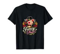 Grafica Fancy That Country Farm Pig Pun Maglietta